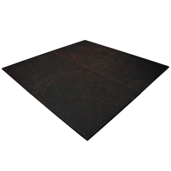 Rubber Gym Tiles Red Fleck