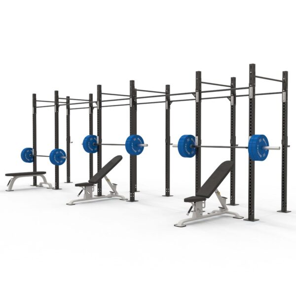 Reeplex commercial 6 squat cell rig freestanding