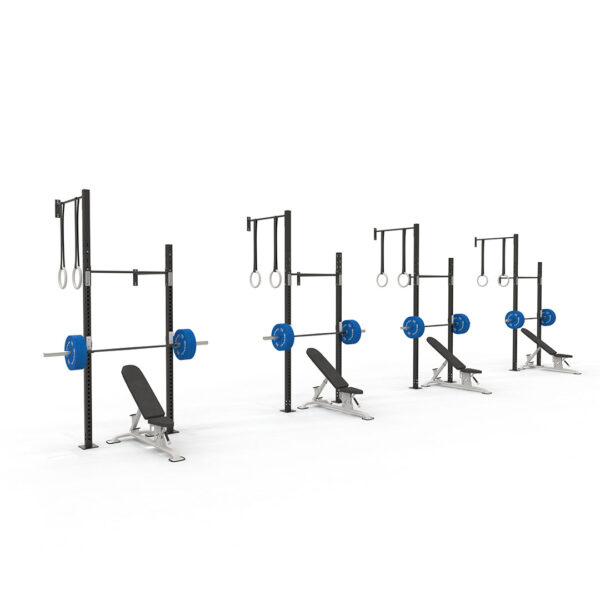 reeplex 4 squat cell wall mounted rig