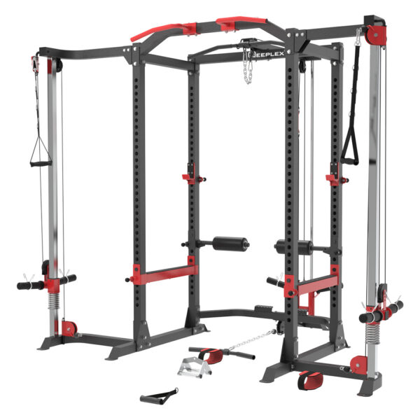 Reeplex Power Cage with Lat Pulldown & Cable Crossover