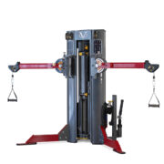 Reeplex Commercial Multi-Functional Trainer with 2x 100kg Weight Stacks